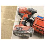 Hilti® 22V 1/4" Impact Driver SID-4-A22 with Battery, Charger