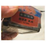 Hilti® 22V 1/4" Drywall Screwdriver SD-5000-A22 with Battery, Charger, Hilti SD M-2 Collated Drywall Screw Magazine