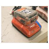 Hilti B22 4.0 21.6V 85.54Wh Li-ion Battery Pack and Hilti C 4/36-90 Battery Charger