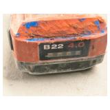 Hilti® B22 4.0 21.6V 85.54Wh Li-ion Battery Pack