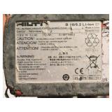 Hilti® B22 5.2Ah 21.6V 112Wh Li-ion Battery Pack