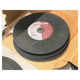 Lot of (6) Sait Cut 12" General Purpose Cut-Off Wheels A24R-BF