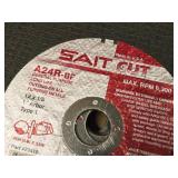 Lot of (9) Sait Cut 12" General Purpose Cut-Off Wheels A24R-BF
