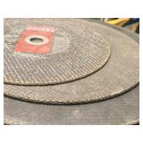 Lot of (7) Assorted Cut-Off Wheels - From 9-1/2" to 14" Diameter