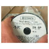 Lot of (1 Full Spool) Corex Self-Shield 11GS .030" Carbon Steel Self-Shielded Flux Cored Electrode Welding Wire
