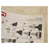 Lot of (5) Hilti® SD DWA Adapters for DeWalt DCF620 (in original packaging)