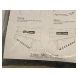Lot of (2) UNV19 TC12x5 Tire Cover (in original packaging)
