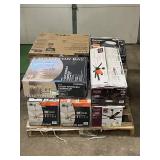Massive Pallet of Brand Name Misc Faucets, Showers, Fixtures, Towel Bars, Bathroom Fans, Ceiling Fans, Lights, and More (Great for eBay Sellers)
