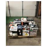 Massive Pallet of Brand Name Misc Faucets, Showers, Fixtures, Towel Bars, Bathroom Fans, Ceiling Fans, Lights, and More (Great for eBay Sellers)