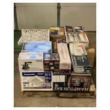 Massive Pallet of Brand Name Misc Faucets, Showers, Fixtures, Towel Bars, Bathroom Fans, Ceiling Fans, Lights, and More (Great for eBay Sellers)