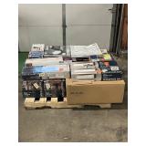 Massive Pallet of Brand Name Misc Faucets, Showers, Fixtures, Towel Bars, Bathroom Fans, Ceiling Fans, Lights, and More (Great for eBay Sellers)