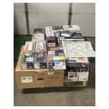Massive Pallet of Brand Name Misc Faucets, Showers, Fixtures, Towel Bars, Bathroom Fans, Ceiling Fans, Lights, and More (Great for eBay Sellers)