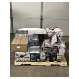Massive Pallet of Brand Name Misc Faucets, Showers, Fixtures, Towel Bars, Bathroom Fans, Ceiling Fans, Lights, and More (Great for eBay Sellers)