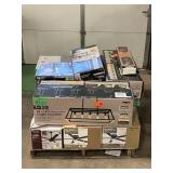 Massive Pallet of Brand Name Misc Faucets, Showers, Fixtures, Towel Bars, Bathroom Fans, Ceiling Fans, Lights, and More (Great for eBay Sellers)