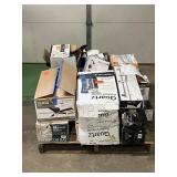 Massive Pallet of Brand Name Misc Faucets, Showers, Fixtures, Towel Bars, Bathroom Fans, Ceiling Fans, Lights, and More (Great for eBay Sellers)