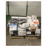 Massive Pallet of Brand Name Misc Faucets, Showers, Fixtures, Towel Bars, Bathroom Fans, Ceiling Fans, Lights, and More (Great for eBay Sellers)