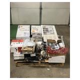 Massive Pallet of Brand Name Misc Faucets, Showers, Fixtures, Towel Bars, Bathroom Fans, Ceiling Fans, Lights, and More (Great for eBay Sellers)