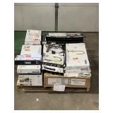 Massive Pallet of Brand Name Misc Faucets, Showers, Fixtures, Towel Bars, Bathroom Fans, Ceiling Fans, Lights, and More (Great for eBay Sellers)