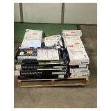 Massive Pallet of Brand Name Misc Faucets, Showers, Fixtures, Towel Bars, Bathroom Fans, Ceiling Fans, Lights, and More (Great for eBay Sellers)