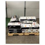 Massive Pallet of Brand Name Misc Faucets, Showers, Fixtures, Towel Bars, Bathroom Fans, Ceiling Fans, Lights, and More (Great for eBay Sellers)