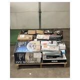 Massive Pallet of Brand Name Misc Faucets, Showers, Fixtures, Towel Bars, Bathroom Fans, Ceiling Fans, Lights, and More (Great for eBay Sellers)