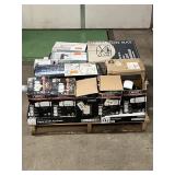 Massive Pallet of Brand Name Misc Faucets, Showers, Fixtures, Towel Bars, Bathroom Fans, Ceiling Fans, Lights, and More (Great for eBay Sellers)