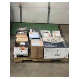 Massive Pallet of Brand Name Misc Faucets, Showers, Fixtures, Towel Bars, Bathroom Fans, Ceiling Fans, Lights, and More (Great for eBay Sellers)