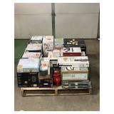 Massive Pallet of Brand Name Misc Faucets, Showers, Fixtures, Towel Bars, Bathroom Fans, Ceiling Fans, Lights, and More (Great for eBay Sellers)