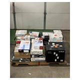 Massive Pallet of Brand Name Misc Faucets, Showers, Fixtures, Towel Bars, Bathroom Fans, Ceiling Fans, Lights, and More (Great for eBay Sellers)