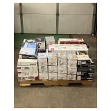 Massive Pallet of Brand Name Misc Faucets, Showers, Fixtures, Towel Bars, Bathroom Fans, Ceiling Fans, Lights, and More (Great for eBay Sellers)