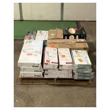 Massive Pallet of Brand Name Misc Faucets, Showers, Fixtures, Towel Bars, Bathroom Fans, Ceiling Fans, Lights, and More (Great for eBay Sellers)