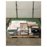 Massive Pallet of Brand Name Misc Faucets, Showers, Fixtures, Towel Bars, Bathroom Fans, Ceiling Fans, Lights, and More (Great for eBay Sellers)