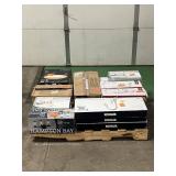 Massive Pallet of Brand Name Misc Faucets, Showers, Fixtures, Towel Bars, Bathroom Fans, Ceiling Fans, Lights, and More (Great for eBay Sellers)