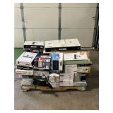Massive Pallet of Brand Name Misc Faucets, Showers, Fixtures, Towel Bars, Bathroom Fans, Ceiling Fans, Lights, and More (Great for eBay Sellers)