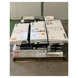 Massive Pallet of Brand Name Misc Faucets, Showers, Fixtures, Towel Bars, Bathroom Fans, Ceiling Fans, Lights, and More (Great for eBay Sellers)