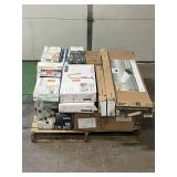 Massive Pallet of Brand Name Misc Faucets, Showers, Fixtures, Towel Bars, Bathroom Fans, Ceiling Fans, Lights, and More (Great for eBay Sellers)