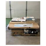 Massive Pallet of Brand Name Misc Faucets, Showers, Fixtures, Towel Bars, Bathroom Fans, Ceiling Fans, Lights, and More (Great for eBay Sellers)