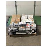 Massive Pallet of Brand Name Misc Faucets, Showers, Fixtures, Towel Bars, Bathroom Fans, Ceiling Fans, Lights, and More (Great for eBay Sellers)