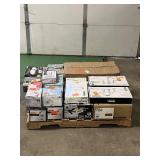 Massive Pallet of Brand Name Misc Faucets, Showers, Fixtures, Towel Bars, Bathroom Fans, Ceiling Fans, Lights, and More (Great for eBay Sellers)