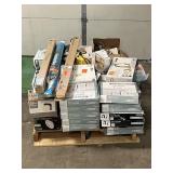 Massive Pallet of Brand Name Misc Faucets, Showers, Fixtures, Towel Bars, Bathroom Fans, Ceiling Fans, Lights, and More (Great for eBay Sellers)