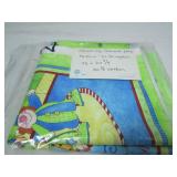 Rare Fabric Panel Strawberry Shortcake and "Clowning Around" Panel