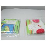 Rare Fabric Panel Strawberry Shortcake and "Clowning Around" Panel