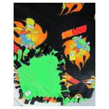 Bart Simpson Throw Blanket