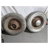 Vintage Ford Wire Wheels