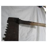 Antique Two-Man Crosscut Saw