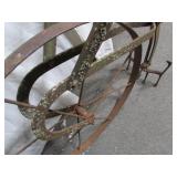 Antique Garden Push Plow/Cultivator
