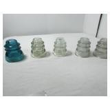 Vintage Hemingray Glass Insulators