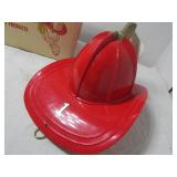 Vintage Texaco Fire Chief Toy Firemans Hat