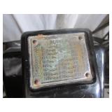 Vintage Coin Operated Scale