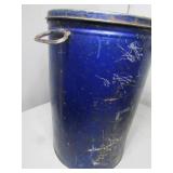 Vintage Metal Flour Container